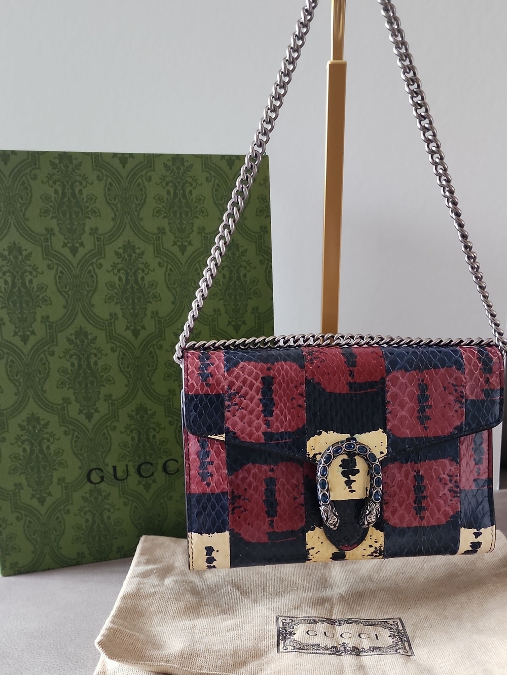 Gucci Phython Shoulder Bag